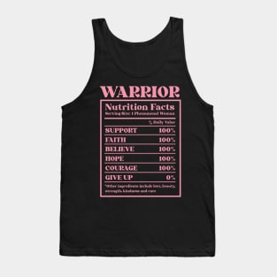 Breast Cancer Warrior Tank Top